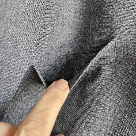 J. Crew Ludlow Slim Fit 100% Italian Wool Jacket Grey Sz 41R - Picture 7 of 16